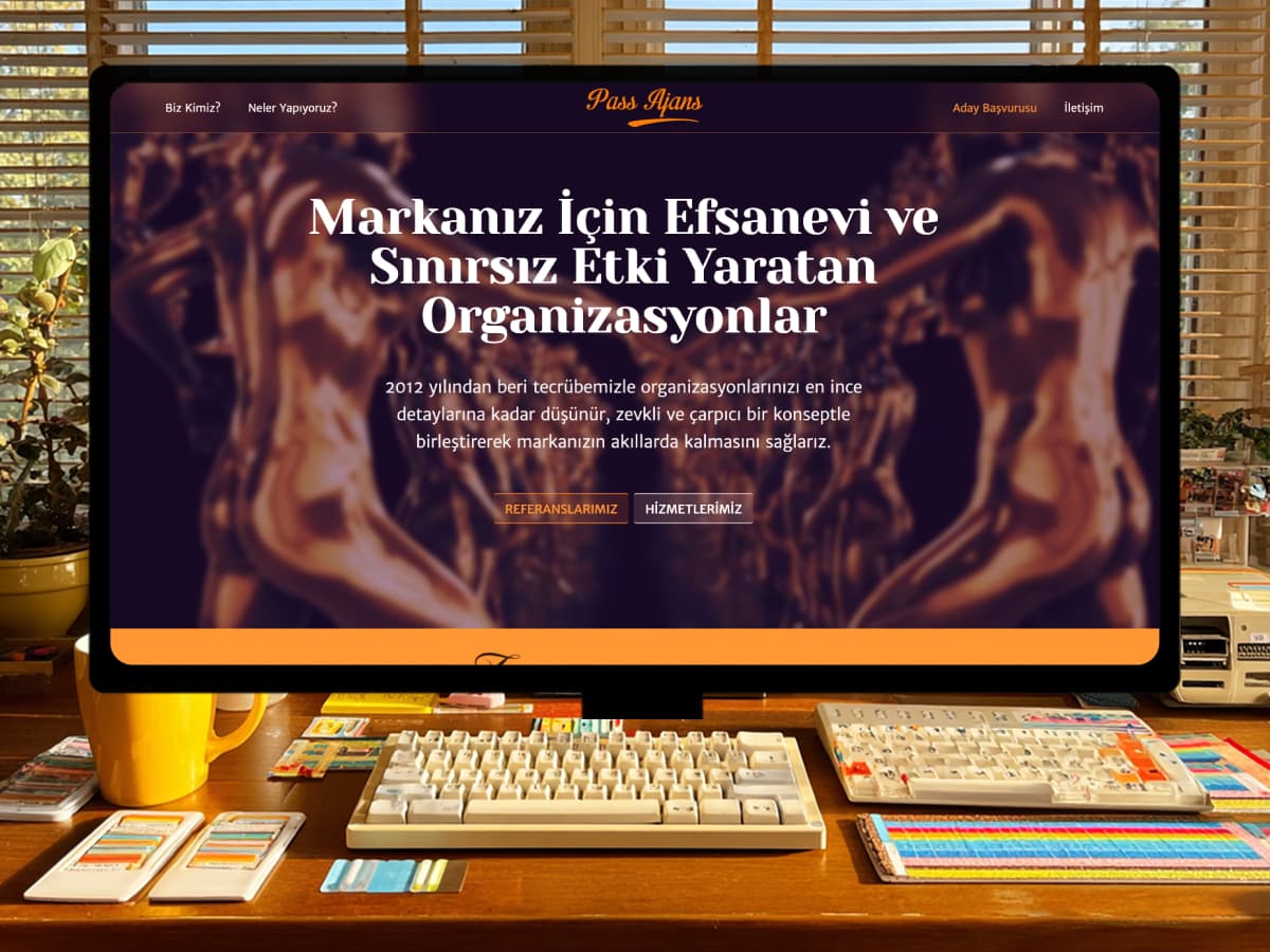 Passajans Web Tasarım Görüntüsü